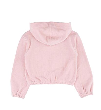 KIZ ÇOCUK KAPÜŞONLU FERMUARLI SWEATSHIRT BK23KK14349 