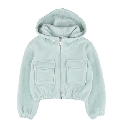 KIZ ÇOCUK KAPŞONLU SWEATSHIRT