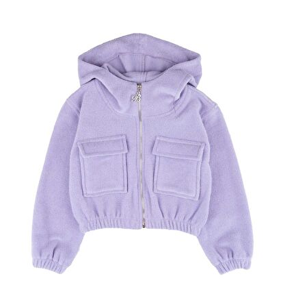 KIZ ÇOCUK KAPŞONLU SWEATSHIRT
