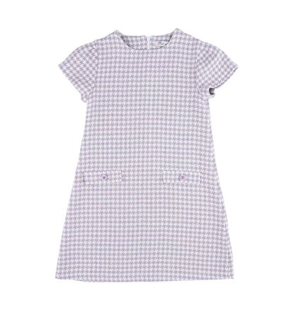 KIZ ÇOCUK KAZAYAĞI DESENLİ ELBİSE 