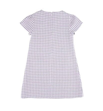 KIZ ÇOCUK KAZAYAĞI DESENLİ ELBİSE 