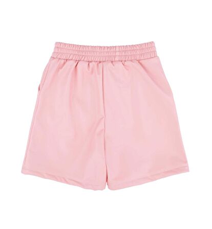 KIZ ÇOCUK DERİ ŞORT 