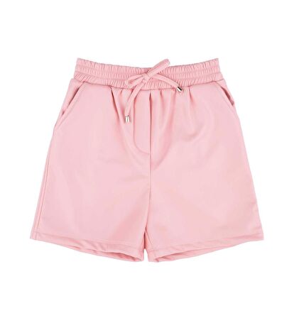 KIZ ÇOCUK DERİ ŞORT 