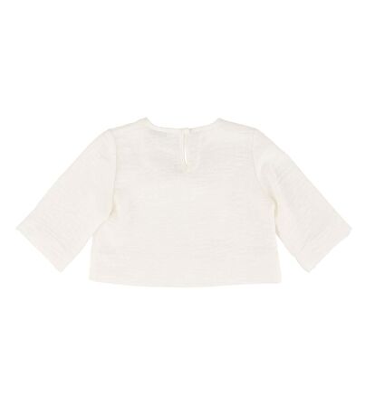 KIZ ÇOCUK KURDELELİ BLUZ