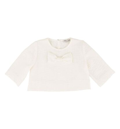 KIZ ÇOCUK KURDELELİ BLUZ