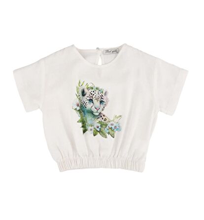 KIZ ÇOCUK BASKILI BLUZ