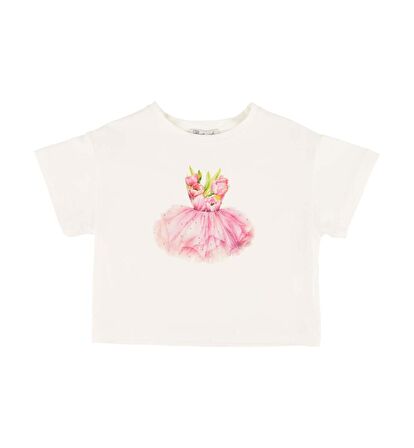 KIZ ÇOCUK BASKILI BLUZ