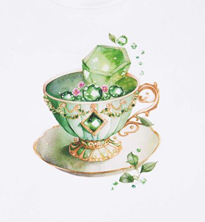 KIZ ÇOCUK BASKILI BLUZ