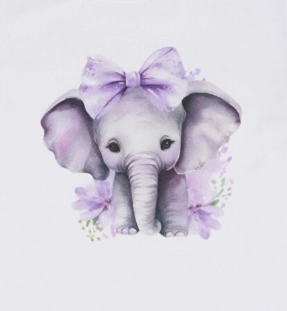 KIZ ÇOCUK BASKILI BLUZ