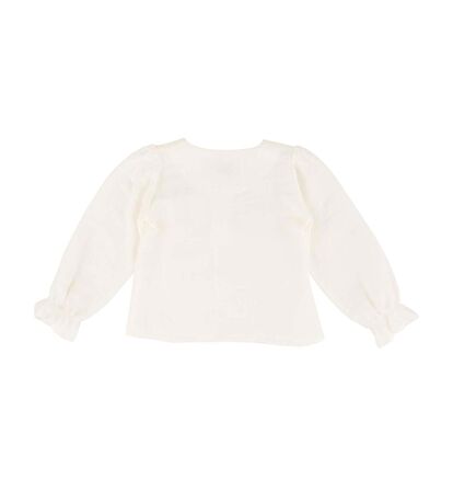 KIZ ÇOCUK DÜĞMELİ BLUZ