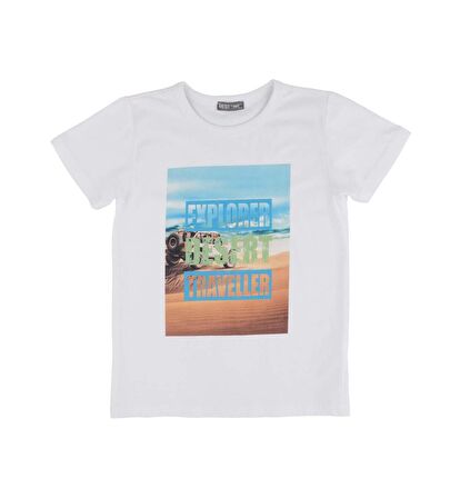 ERKEK ÇOCUK BASKILI T-SHIRT