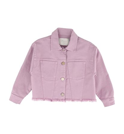 KIZ ÇOCUK PÜSKÜLLÜ CEKET