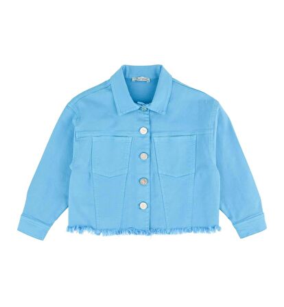 KIZ ÇOCUK PÜSKÜLLÜ CEKET