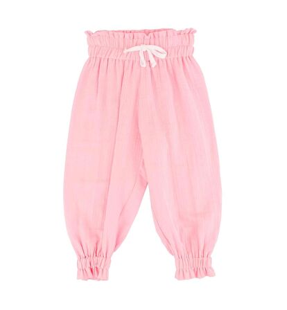 KIZ ÇOCUK LASTİKLİ PANTOLON