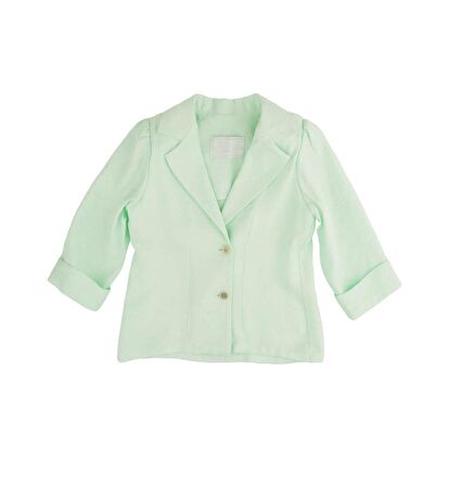 KIZ ÇOCUK DÜĞMELİ CEKET