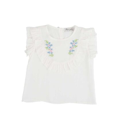 KIZ ÇOCUK NAKIŞLI BLUZ