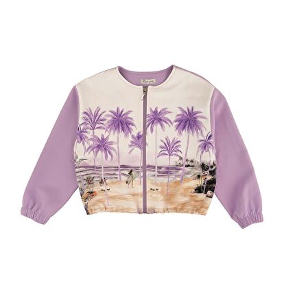 KIZ ÇOCUK DESENLİ CEKET