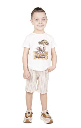 ERKEK ÇOCUK BASKILI t-shirt