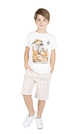 ERKEK ÇOCUK BASKILI t-shirt