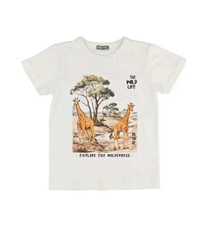 ERKEK ÇOCUK BASKILI t-shirt