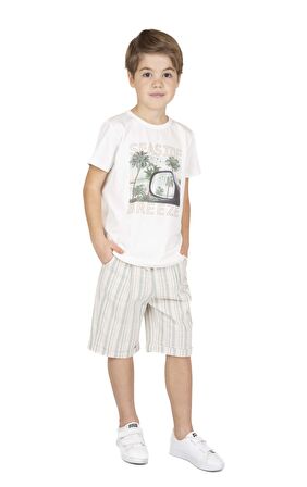 ERKEK ÇOCUK BASKILI T-SHIRT