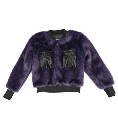 KIZ ÇOCUK FERMUARLI CEKET