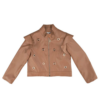 KIZ ÇOCUK DERİ MONT