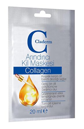 Claderm Kil Maskesi 20 ml Sachet – Collagen