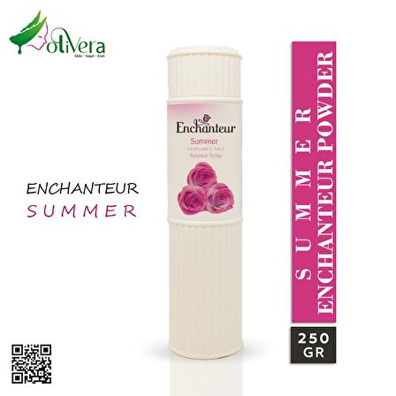 SUMMER -  ENCHANTEUR vücüt  parfümlü talk pudra 250G