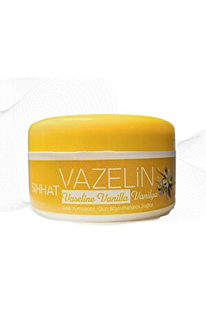 SIHHAT BEYAZ VAZELİN VANİLYALI 100 ML