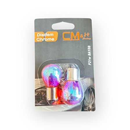 Cm&Halley Diadem Ampul 12v 93 (Tek Duy) Düz Tırnak P21w BA15S