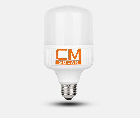 CMSOLAR 30 W Led Torch Ampul E27 Duy 6500K Beyaz Işık 2500 Lümen