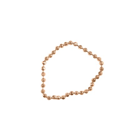 Kuyumcudukkani Top Zincir Yüzük-10396-G
