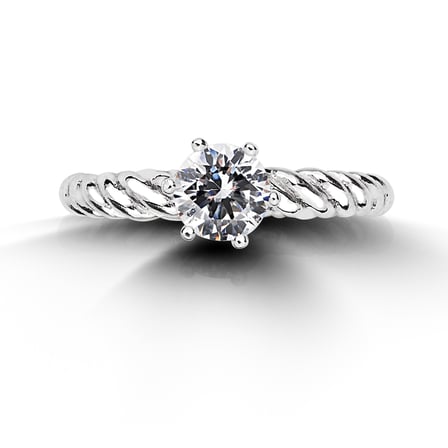 Kuyumcudukkani Tektaş Yüzük-10100-W-W