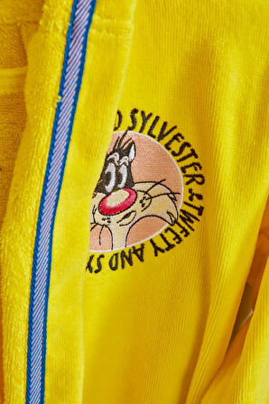 Karaca Home Looney Tunes Tweety Kapüşonlu Bornoz 4/6 Yaş