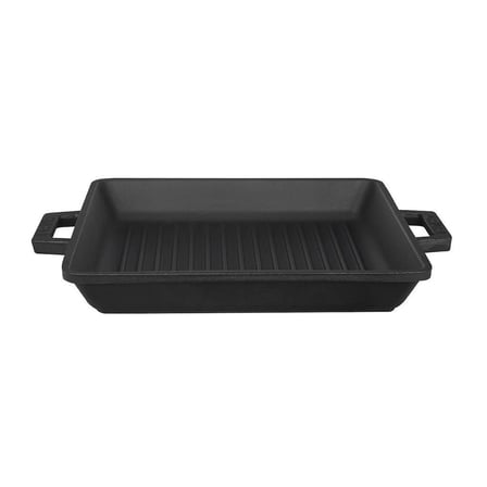 Lava Kare 26x26 cm Metal Kulplu Demir Döküm Izgara Tavası LV ECO GT 2626 T2 Teşhir