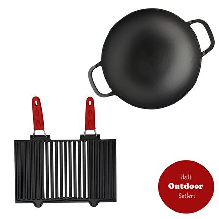 Lava Döküm 2'li Avantajlı Outdoor Seti