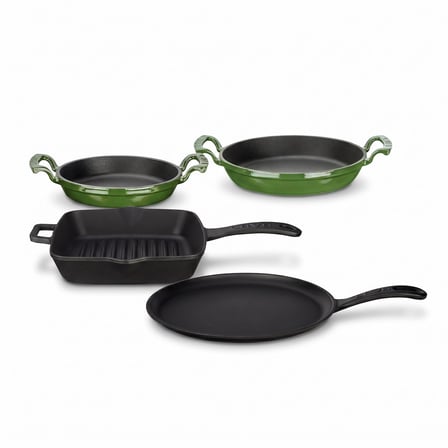LAVA Döküm Kahvaltı Seti 4'lü Kahvaltı Ustası Set 1
