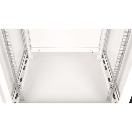 LANDE - 15U 19" Duvar Tipi Rack Kabinet – Genişlik: 600 mm | Derinlik: 600 mm – Açık Gri