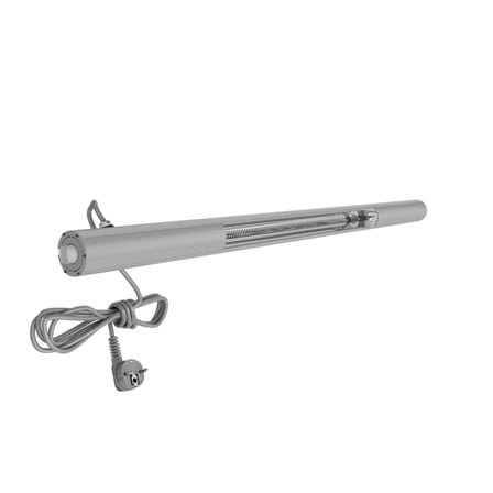 KUAS ELEKTRİKLİ KARBON FİLAMENT IŞIKLI ISITICI 1500 WATT I-PIPE İNFRARED