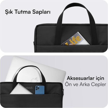 Mack Nova Eco MCE-1511 Siyah 15.6" Laptop Çantası oUTLET