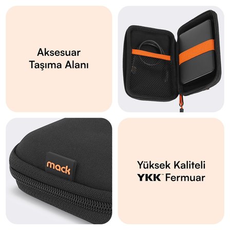MACK MCC-4009 2.5 Hard Disk Kılıfı Siyah