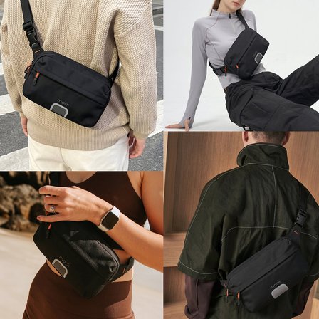 MACK MCE-1226 EXPLOR Crossbody Seyahat Çantası Siyah