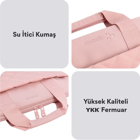 MACK MCC-905 14.1 iksy Notebook Çantası Pembe