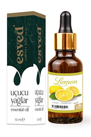 Limon Kokusu Saf Esansiyel Uçucu Yağ Buhurdanlık Yağı Difüzör Esansı Aromaterapi Ortam Koku 10ml