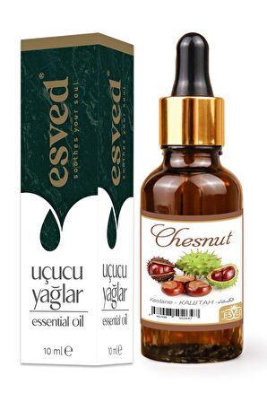 Kestane Kokusu Saf Esansiyel Uçucu Yağ Buhurdanlık Yağı Difüzör Esansı Aromaterapi Ortam Koku 10ml