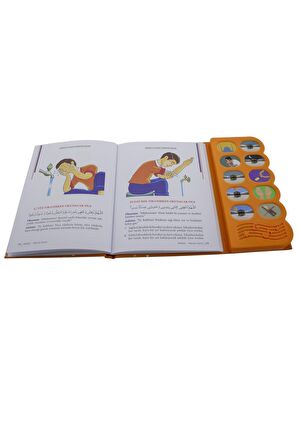 Namaz Öğreten Cihaz Resimli Kitap Seti Turuncu