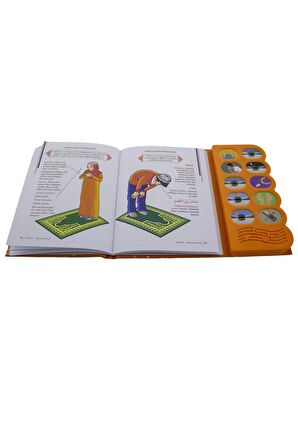 Namaz Öğreten Cihaz Resimli Kitap Seti Turuncu