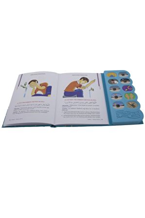 Namaz Öğreten Cihaz Resimli Kitap Seti Mavi