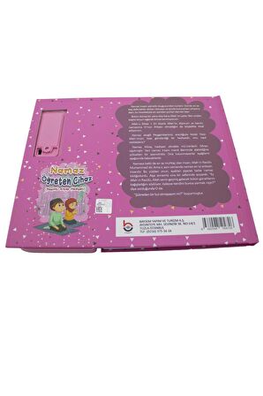 Namaz Öğreten Cihaz Resimli Kitap Seti Pembe